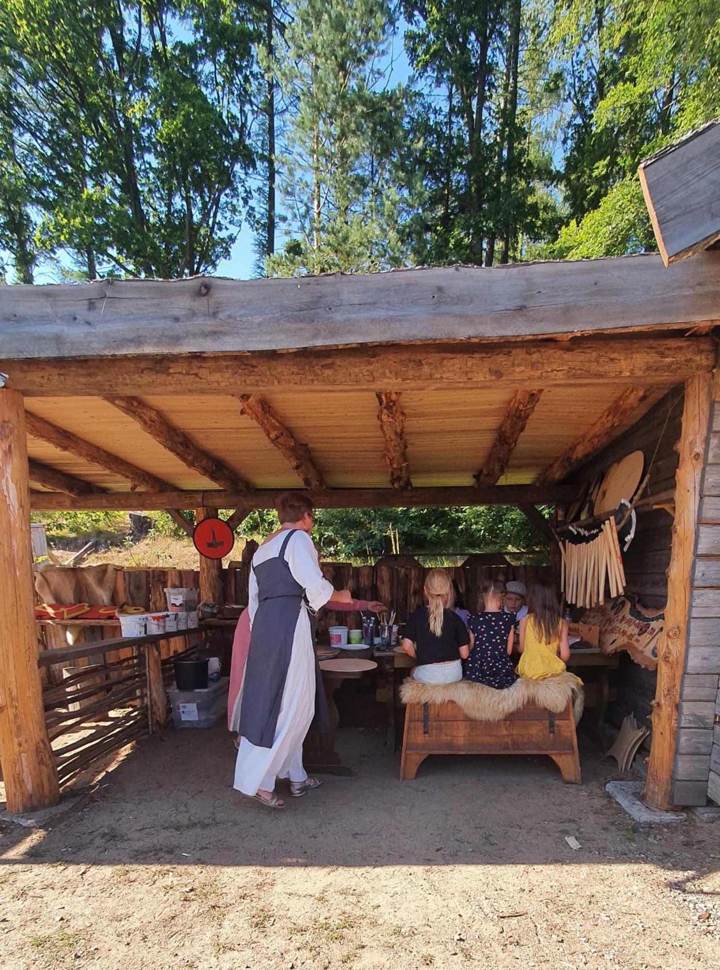 Villa Vittfarnas Vikingaby à Sosdala Extérieur photo